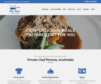 Bluebowiepersonalchefs.com(Personal Chef Phoenix) Screenshot