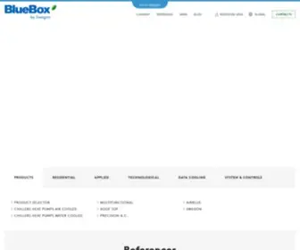 Blueboxcooling.com(Smart cooling solutions) Screenshot