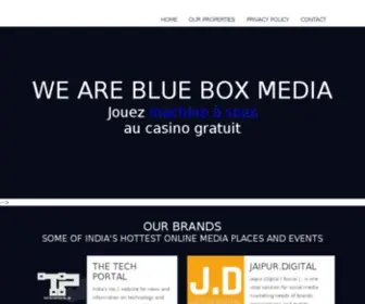 Blueboxmedia.co(Blue Box Media) Screenshot
