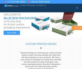 Blueboxpackaging.com(Order Custom Boxes) Screenshot