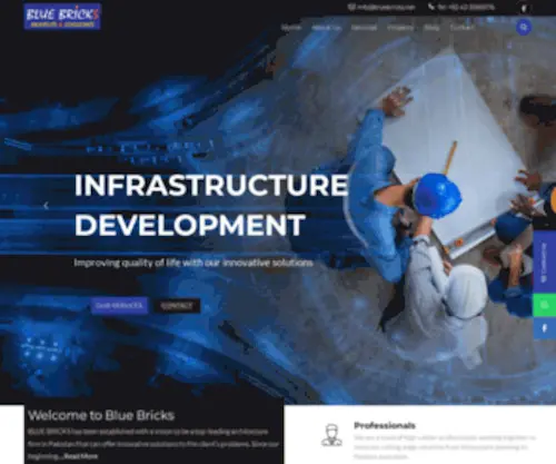 Bluebricks.net(Blue Bricks Architects & Consultants) Screenshot