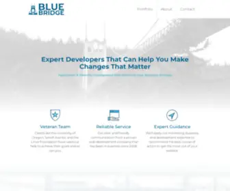 Bluebridgedev.com(Expert Web Developers You Can Rely On) Screenshot