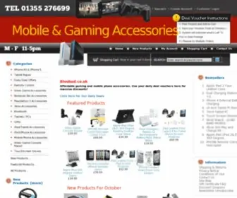 Bluebud.co.uk(PC Tablets iPhone iPad Accessories) Screenshot