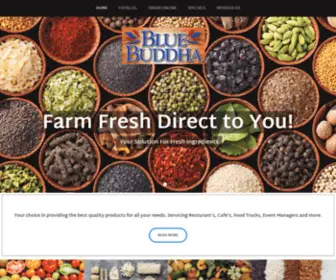 Bluebuddhaspecialty.com(Catalog and order placing) Screenshot