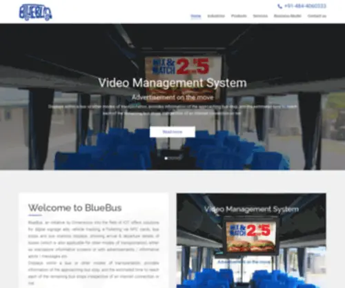 Bluebuslive.com(BlueBus) Screenshot