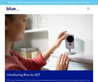 Bluebyadt.com(Smart Home Security you can trust. Blue by ADT offers DIY home security) Screenshot