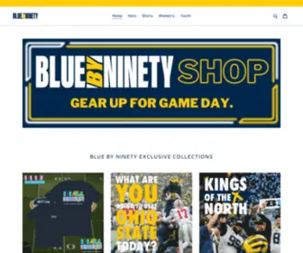 Bluebyninetyshop.com(Blue By Ninety Shop) Screenshot