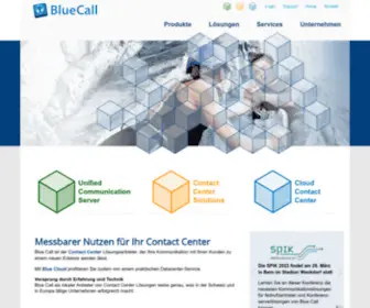 Bluecall.ch(Bluecall) Screenshot