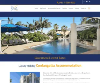 Bluecapartments.com.au(Blue C Appartments In Coolangatta) Screenshot