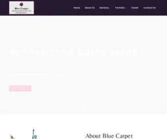 Bluecarpet.in(Blue Carpet) Screenshot