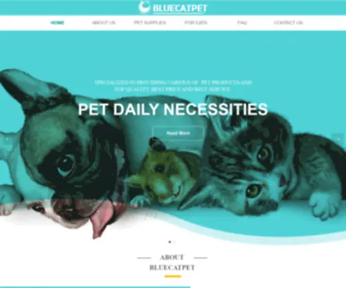 Bluecatpet.com(Bluecatpet) Screenshot