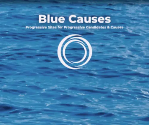 Bluecauses.com(Blue Causes) Screenshot