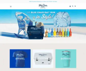 BluechairbayrumStore.com(Blue Chair Bay Rum Store) Screenshot