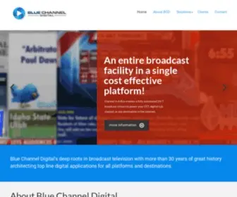 Bluechanneldigital.com(Blue Channel Digital) Screenshot