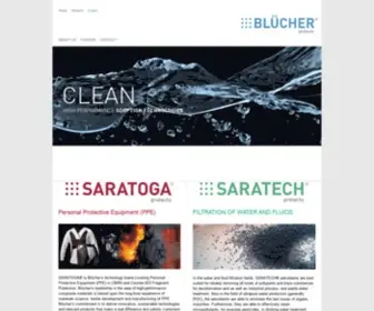 Bluecher.com(BLÜCHER) Screenshot