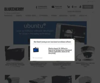 Bluecherry.net(For all your digital security needs) Screenshot