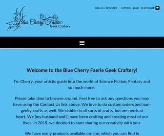 Bluecherryfaerie.com(Geek Craftery) Screenshot