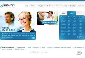 Bluecherrytelecom.com(Making Savings Simple. Bluecherry) Screenshot