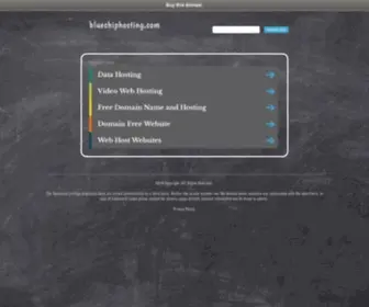 Bluechiphosting.com(BlueChip) Screenshot