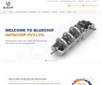 Bluechipinfocorp.com(BlueChip InfoCorp PVT) Screenshot