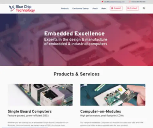 Bluechiptechnology.com(Blue Chip Technology) Screenshot
