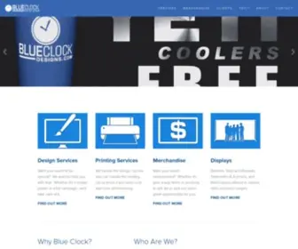 Blueclockdesigns.com(Blue Clock Designs) Screenshot