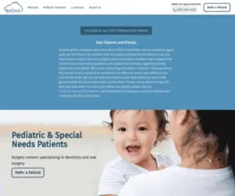 Bluecloudpsc.com(Blue Cloud Pediatric Surgery Centers) Screenshot