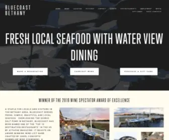 Bluecoastseafoodgrill.com(BLUECOAST BETHANY) Screenshot