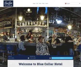 Bluecollarhotel.com(Blue Collar Hotel in Eindhoven) Screenshot
