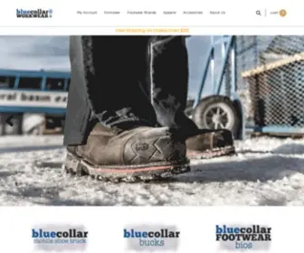 Bluecollarworkwear.com(Work Boots & FR Clothing Olean) Screenshot