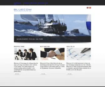 Bluecom.com(Bluecom A/S) Screenshot