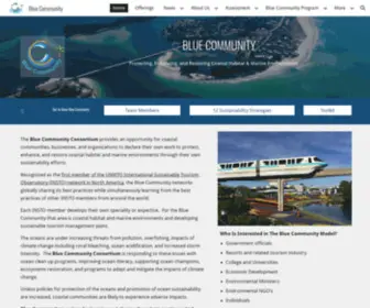 Bluecommunity.info(Blue Community Consortium) Screenshot