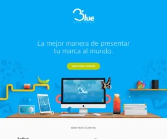 Bluecomunicadores.com(Blue Comunicadores) Screenshot