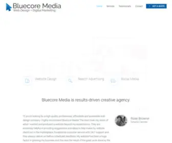 Bluecoredesign.com(Bluecoredesign) Screenshot