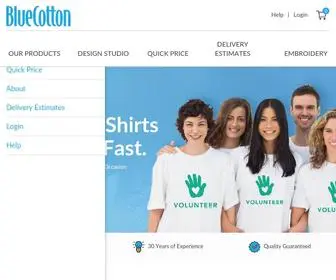 Bluecotton.com(Custom Printed T) Screenshot