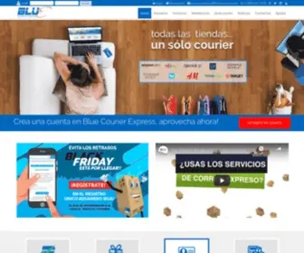 Bluecourier.com(Rápidez) Screenshot