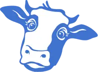 Bluecowgelato.com.au Logo