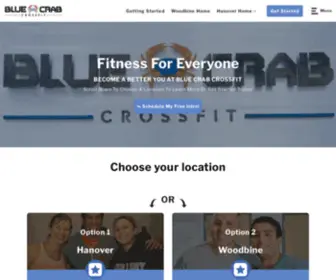 BluecrABCRossfit.com(Blue Crab CrossFit) Screenshot