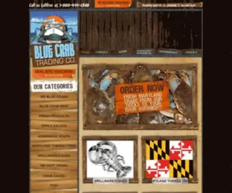 Bluecrabtrading.com(Blue Crab Trading Co) Screenshot
