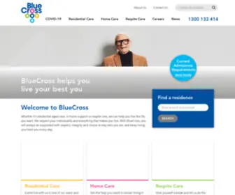 Bluecross.com.au(Nursing homes melbourne) Screenshot