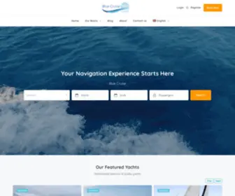 Bluecruise.com(Blue Cruise) Screenshot