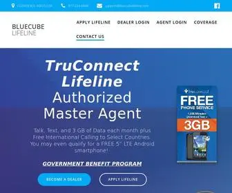 Bluecubelifeline.com(Bluecube lifeline) Screenshot