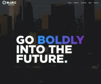 Bluecusa.com(Creative Marketing Agency) Screenshot