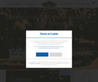 Bluediamondalmonds.com.br(Blue Diamond Almonds) Screenshot