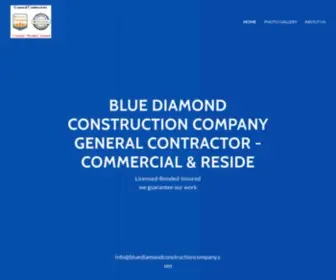 Bluediamondconstructioncompany.com(Blue Diamond Construction Company) Screenshot