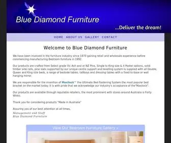 Bluediamondfurniture.com.au(Manufacturers of quality innovative stylish affordable bedroom furniture) Screenshot