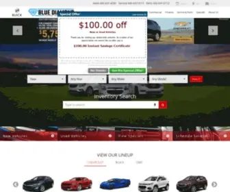 Bluediamondgm.com(Blue Diamond Chevrolet Buick GMC) Screenshot
