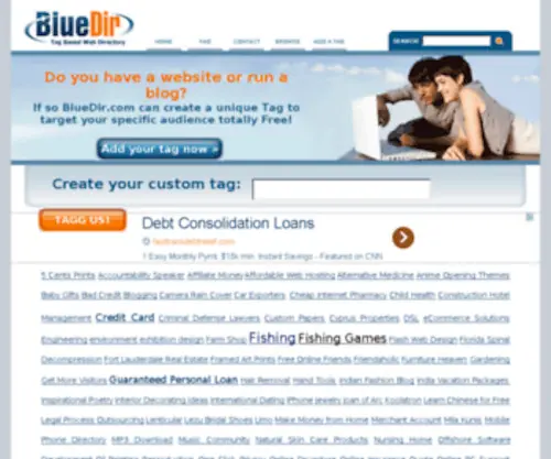 Bluedir.com(Bluedir) Screenshot