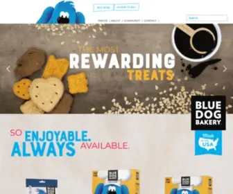 Bluedogbakery.com(Blue Dog Bakery) Screenshot