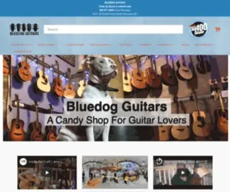Bluedogguitars.com(Bluedogguitars) Screenshot